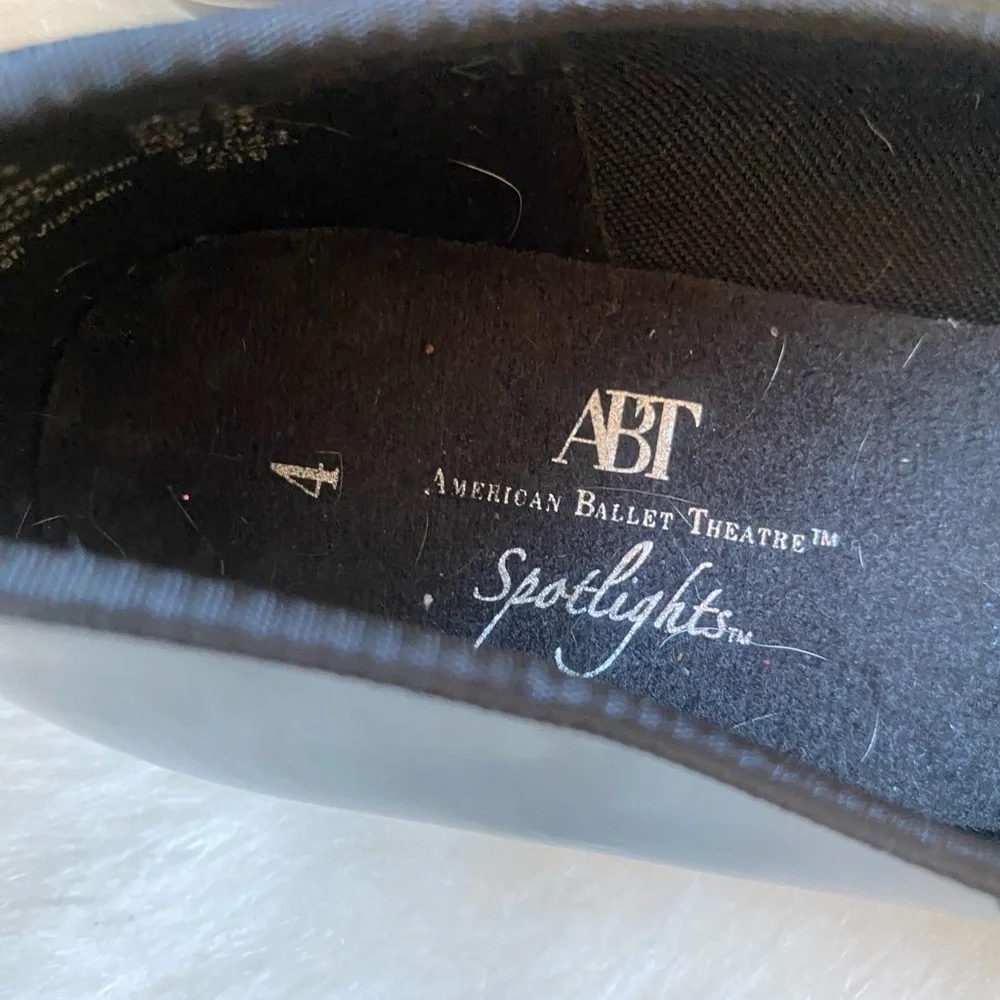 Girls Black Patent Ballet Shoes with Satin Bow
